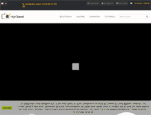 Tablet Screenshot of highspeed-photography.com